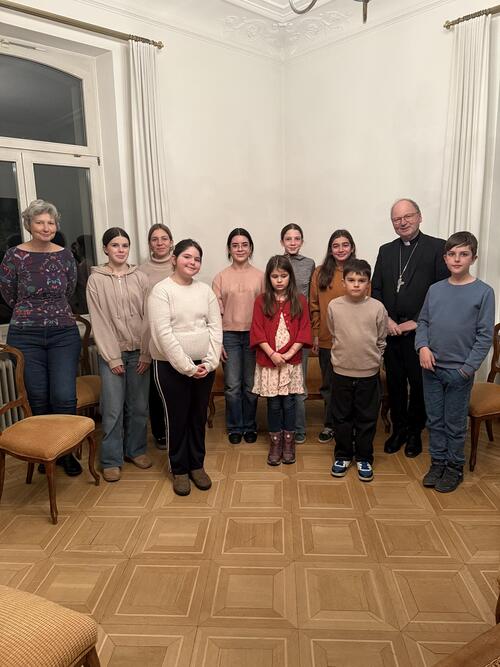 Besuch bei Bischof Benno / Thomas Erlacher